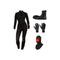 Bare Nixie Ultra 5mm Thermal Package – Womens Wetsuit + Hood + Gloves + Boots — Black