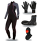 Bare Nixie Ultra 7mm Thermal Package – Womens Wetsuit + Hood + Gloves + Boots — Grey Heather