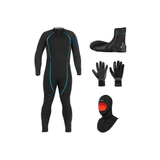 Bare Reactive 7mm Thermal Package – Mens Wetsuit + Hood + Gloves + Boots — Blue