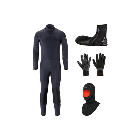 Bare Velocity Ultra 2.0 3mm Thermal Package – Mens Wetsuit + Hood + Gloves + Boots