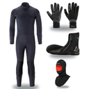 Bare Velocity Ultra 2.0 3mm Thermal Package – Mens Wetsuit + Hood + Gloves + Boots — Black