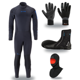 Bare Velocity Ultra 2.0 5mm Thermal Package – Mens Wetsuit + Hood + Gloves + Boots — Blue