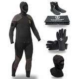 Scubapro Classico 7.5/6mm Thermal Package – Mens Wetsuit + Hood + Gloves + Boots — includes Scubapro Classico 7.5mm/6.0mm EN…