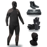 Scubapro Classico 7.5/6mm Thermal Package – Mens Wetsuit + Hood + Gloves + Boots — includes Scubapro Classico 7.5mm/6.0mm EN…