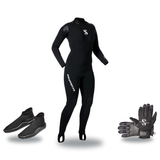 Scubapro Definition 1mm Warm Water Package – Womens Wetsuit + Gloves + Boots — includes Scubapro Definition Steamer 1 mm Wom…