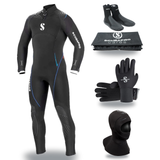Scubapro Definition 7mm Thermal Package – Mens Wetsuit + Hood + Gloves + Boots