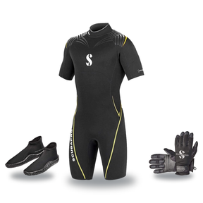 Scubapro Definition 2.5mm Warm Water Package – Mens Shorty + Gloves + Boots