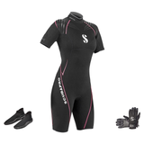 Scubapro Definition 2.5mm Warm Water Package – Womens Shorty + Gloves + Boots