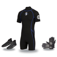 Scubapro Sport 2mm Warm Water Package – Mens Shorty + Gloves + Boots