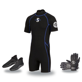 Scubapro Sport 2mm Warm Water Package – Mens Shorty + Gloves + Boots