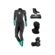 Scubapro Sport Steamer 5mm Thermal Package – Womens Wetsuit + Hood + Gloves + Boots — includes Scubapro Sport Steamer 5mm Bz…