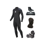 Scubapro Everflex Yulex 3/2mm Thermal Package – Mens Wetsuit + Hood + Gloves + Boots — includes Scubapro Everflex Yulex Stea…