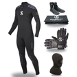 Scubapro Everflex Yulex 3/2mm Thermal Package – Mens Wetsuit + Hood + Gloves + Boots