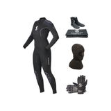 Scubapro Everflex Yulex 3/2mm Thermal Package – Womens Wetsuit + Hood + Gloves + Boots — includes Scubapro Everflex Yulex St…