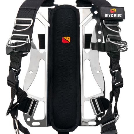 Dive Rite Spine Pad on TransPlate