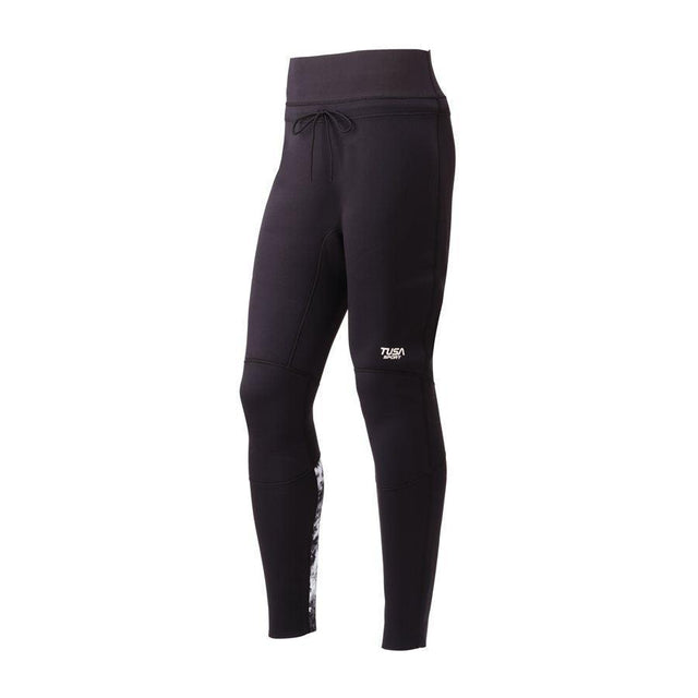 Tusa 2MM Wetsuit Bottom For Men-Black-2XL-
