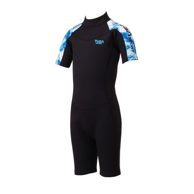 Tusa 2MM Wetsuit For Kids-Black-120-