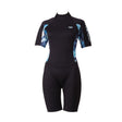 Tusa 2MM Wetsuit Shorty For Women-Black-2XL-