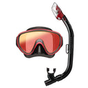Tusa Adult M/S Combo (UM16/UN0301) Eco Pkg-Black/Metallic Dark Red-