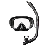Tusa Adult M/S Snorkeling Combo (UM11/UN0103) Eco Pkg-Black/Black-