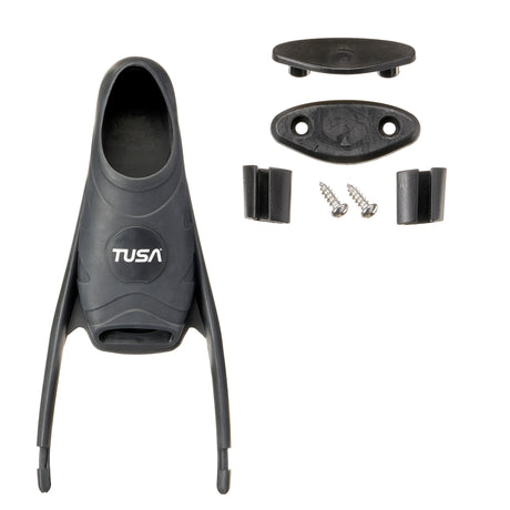 Tusa Freediving Fin Pocket-Black-S-