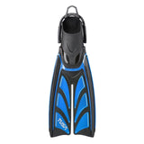 Tusa Hyflex Zoom Fin-Fish Tail Blue-L-XL-