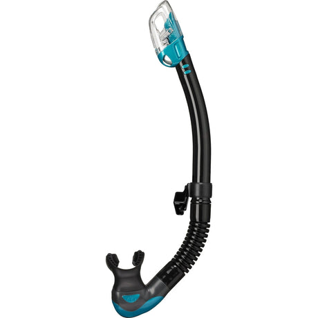 Tusa Hyperdry Elite II Snorkel-Ocean Green Black Silicone