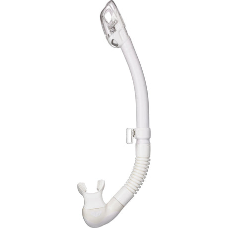 Tusa Hyperdry Elite II Snorkel-White Silicone