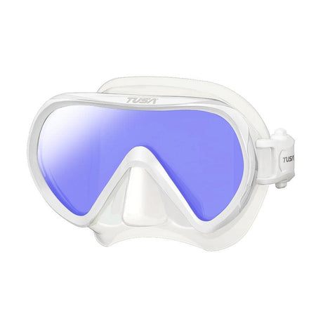 Tusa Ino Pro Diving Silicone Mask-White-