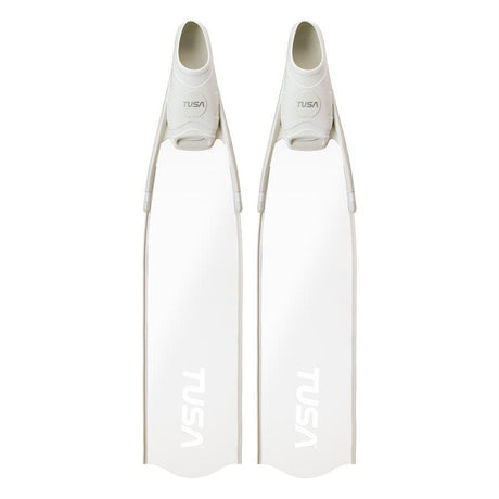 Tusa Lapis Freediving Fin Set (Unassembled)-White-S-