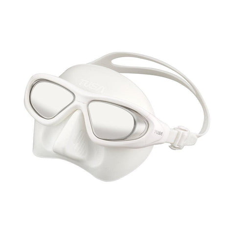 Tusa Lapis Freediving Mask-White/White-