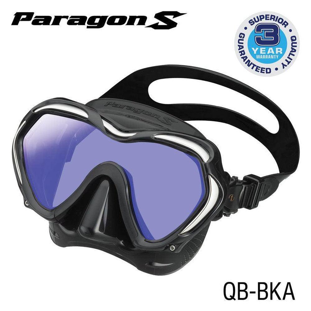 Tusa Paragon S Single Lens Scuba Diving Mask