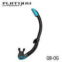 Tusa Platina Hyperdry II Scuba Diving Snorkel-Black/Oceanican Green-