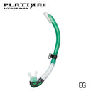 Tusa Platina Hyperdry II Scuba Diving Snorkel-Energy Green-