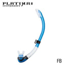 Tusa Platina Hyperdry II Scuba Diving Snorkel-Fish Tail Blue-
