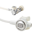Tusa RS-609U Compact Diaphragm Regulator-White-
