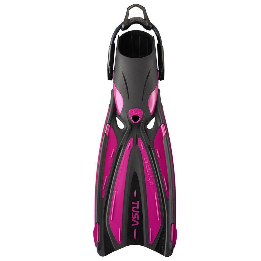 Tusa Solla Fin w/Bungee-Rose Pink-Extra Small-
