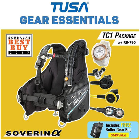 Tusa Soverin Alpha TC1 Package w/790-White-Medium-
