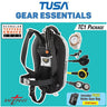 Tusa T-Wing TC1 Scuba Diving Package-White-