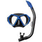 Tusa X-Plore M/S Snorkeling Combo (RM2004/UN0103) Eco Pkg-Black/Metallic Blue-