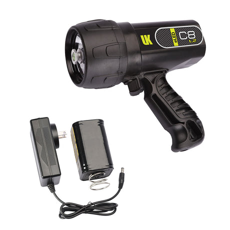 Underwater Kinetics C8 eLED (L2) Rechargeable w/ NiMH Battery/Charger Black-