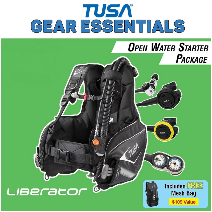 Tusa Liberator Special Open Water Starter Package