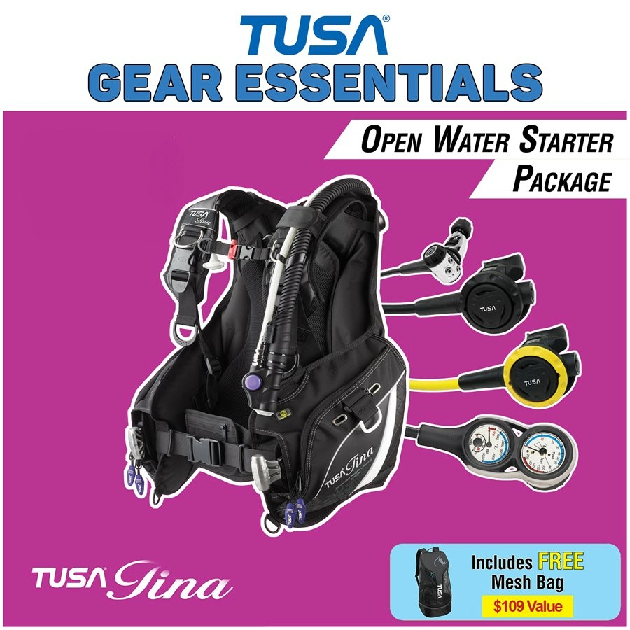 Tusa Tina Open Water Starter Package