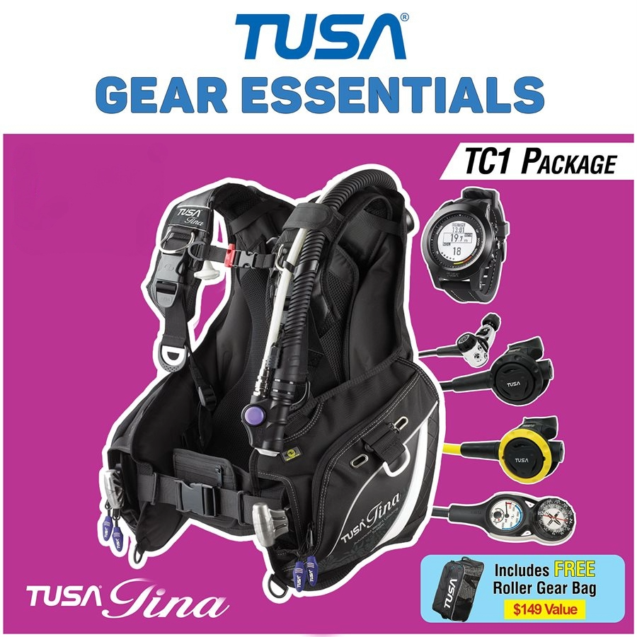 Tusa Tina TC1 Diving Package