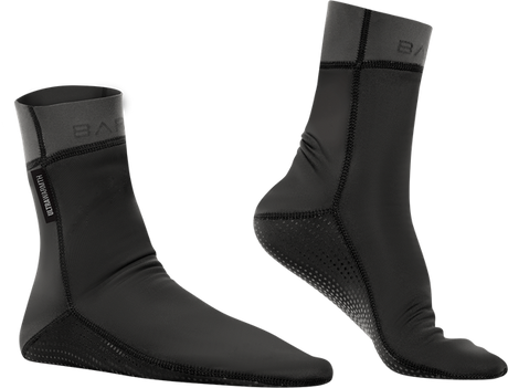 Used Bare EXOWEAR Socks Unisex - Black-2XL/3XL-Like New-