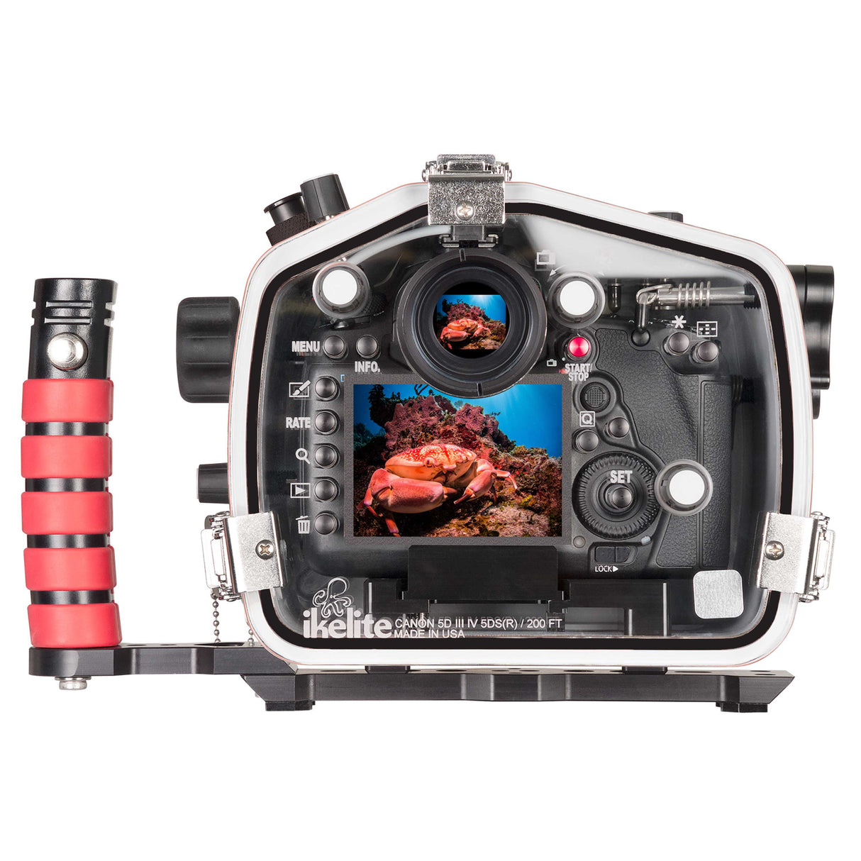 Used Ikelite 200DL Underwater Housing for Canon EOS 5D Mark III 5D Mark IV-