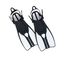 Used Ocean Reef Duo Fins-White-L/XL-Very Good