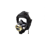 Used Ocean Reef Predator Extender-Diving Full Face Mask with INT 2nd Stage, Surface Air Valve & Hose-New SS Adj Knob-
