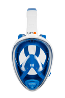 Used Ocean Reef Uno Full Face Snorkeling Mask-S/M-Blue-Like New