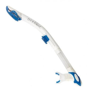 Used Oceanic Ultra Dry Snorkel-White/Blue-Like New-